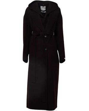 Sportmax Geknoopte Jas - Zwart