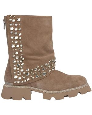 Alma En Pena. Ankle Boots - Brown