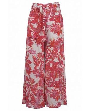 Maliparmi Wide Trousers - Rojo