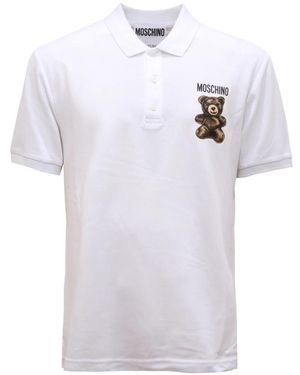 Moschino Polo Shirts - Blanco