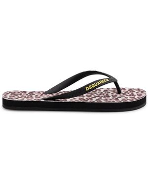 DSquared² Schoenen ,Zwart ,M4269 Slippers