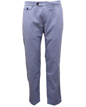 Cruna Slim-Fit Trousers - Blue
