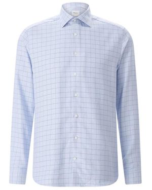 Stenströms Casual Hemden - Blauw