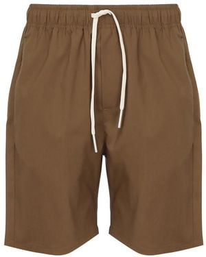 Giuliano Galiano Short Shorts - Brown