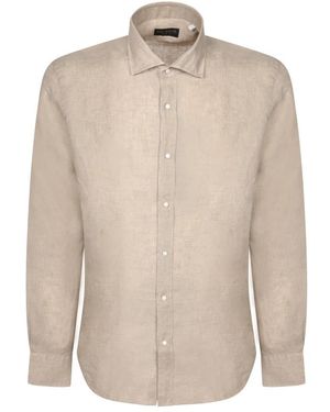 Dell'Oglio Casual Shirts - Natural