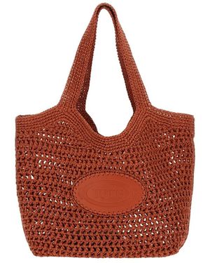 Tod's Tote Bags - Rosso