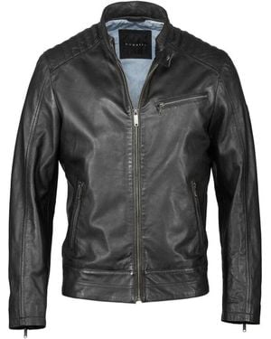 Bugatti Lederjacke Budomenico - Schwarz