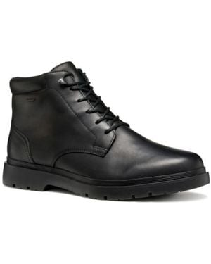 Geox Lace-Up Boots - Nero