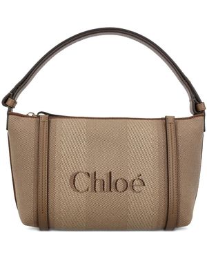 Chloé Carry Schultertasche - Braun