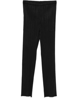 Issey Miyake Cropped Trousers - Zwart