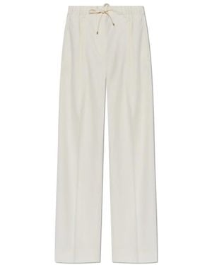 Moncler Straight Trousers - White