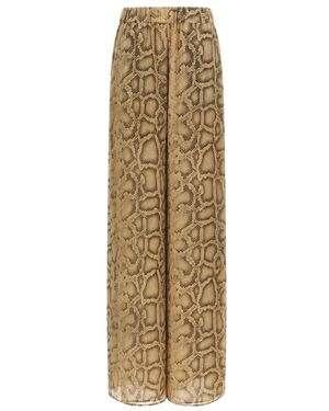 ANDAMANE Wide Trousers - Natural