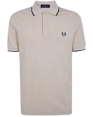 Fred Perry M3600 Twin Tipped Poloshirt - Grau