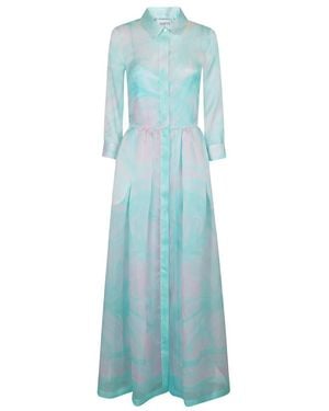 Sara Roka Shirt Dresses - Azul