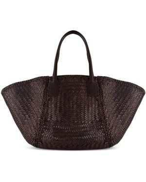 Dragon Diffusion Tote Bags - Marron