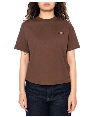 Dickies T-Shirts - Marron