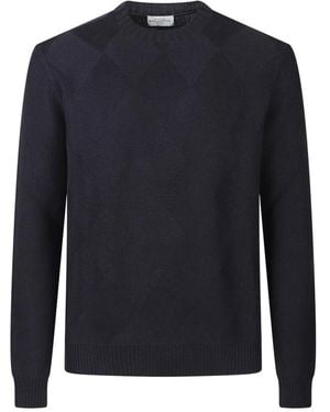 Ballantyne Rundhalspullover - Blau
