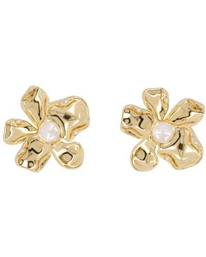 Self-Portrait Earrings - Mettallic