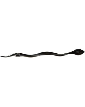 Dolce & Gabbana Kristall Serpente Brosche Pin - Schwarz