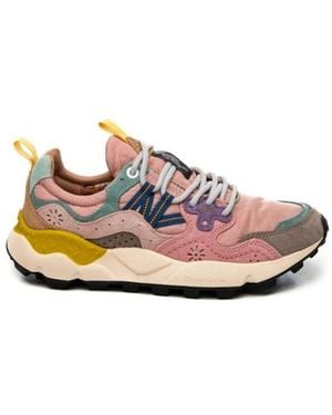 Flower Mountain Trainers - Pink