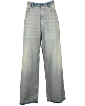 Balenciaga Stylische Baumwolljeans - Grau