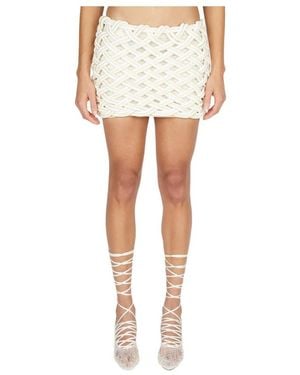 Isa Boulder Short Skirts - Bianco