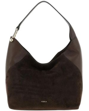 Furla Lara Hobo Bag - Zwart