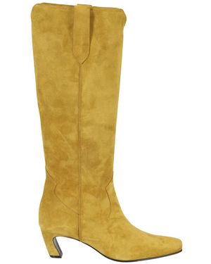 Aldo Castagna High Boots - Amarillo