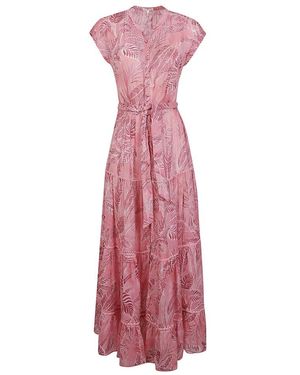 Poupette Kleedjes ,Roze Jurken Roze - Paars