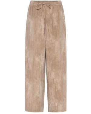 Heartmade Broeken ,Bruin ,Hmnitan Broek - Naturel