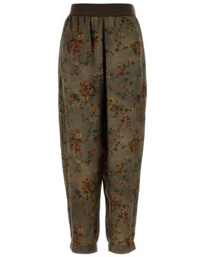 Uma Wang Wide Trousers - Green