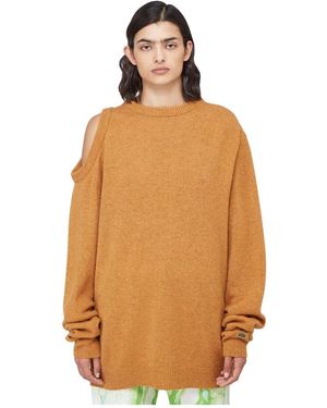 Aries Round-Neck Knitwear - Bruin
