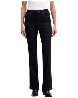DKNY Williamsburg High Rise Flare - Blauw