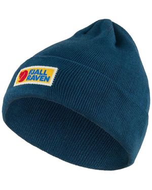 Fjallraven Accessoires ,Blauw ,Wol Vardag Classic Beanie