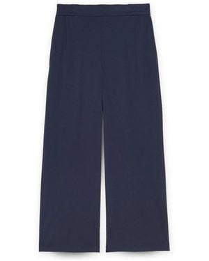 FIORELLA RUBINO Wide Trousers - Blu