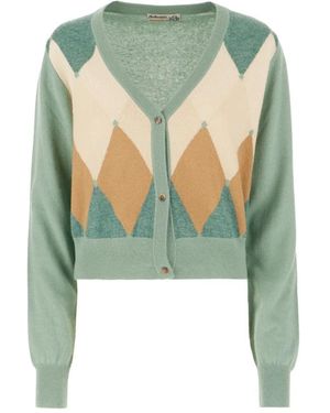 Ballantyne Cashmere Knitwear - Vert