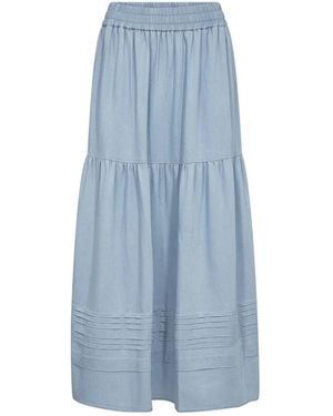 Mos Mosh Midi Skirts - Blue