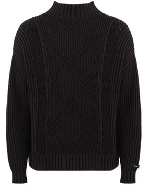 Daily Paper Turtlenecks - Negro
