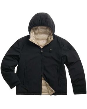 Blauer Winter Jackets - Negro