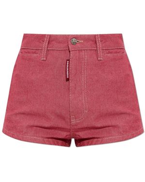 DSquared² Denim Shorts - Rood