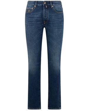 Moorer Straight Jeans - Blue