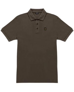 Refrigiwear Tops ,Bruin ,Katoen Kurt Polo - Groen