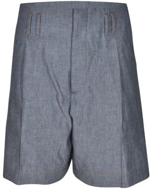 Lanvin Korte Broeken ,Blauw ,Casual Shorts