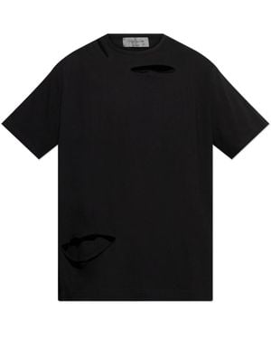 Yohji Yamamoto T-Shirts - Black