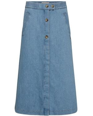 Mos Mosh Denim Skirts - Blue
