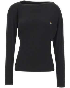 Vivienne Westwood Round-Neck Knitwear - Negro