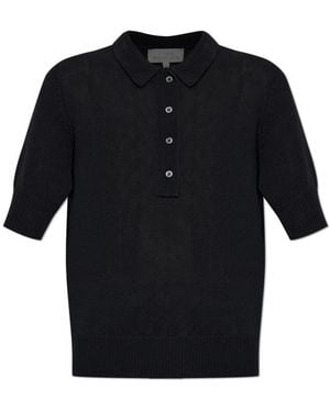 Studio Nicholson V-Neck Knitwear - Black