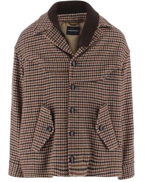 Emporio Armani Light Jackets - Brown