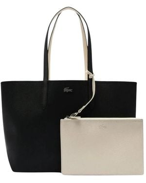 Lacoste Tote Bags - Black