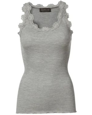 Rosemunde Sleeveless Tops - Grigio